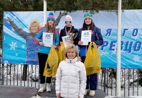 Соревнования по лыжным гонкам г.Химки